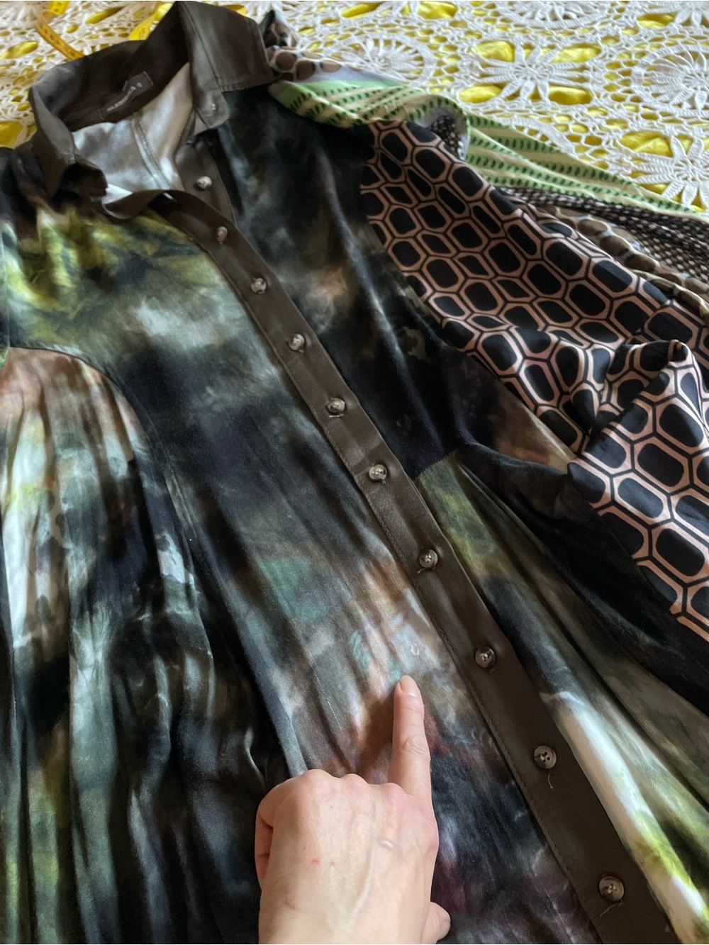 Alembika Boho colorful shirt dress - Picture 11 of 15